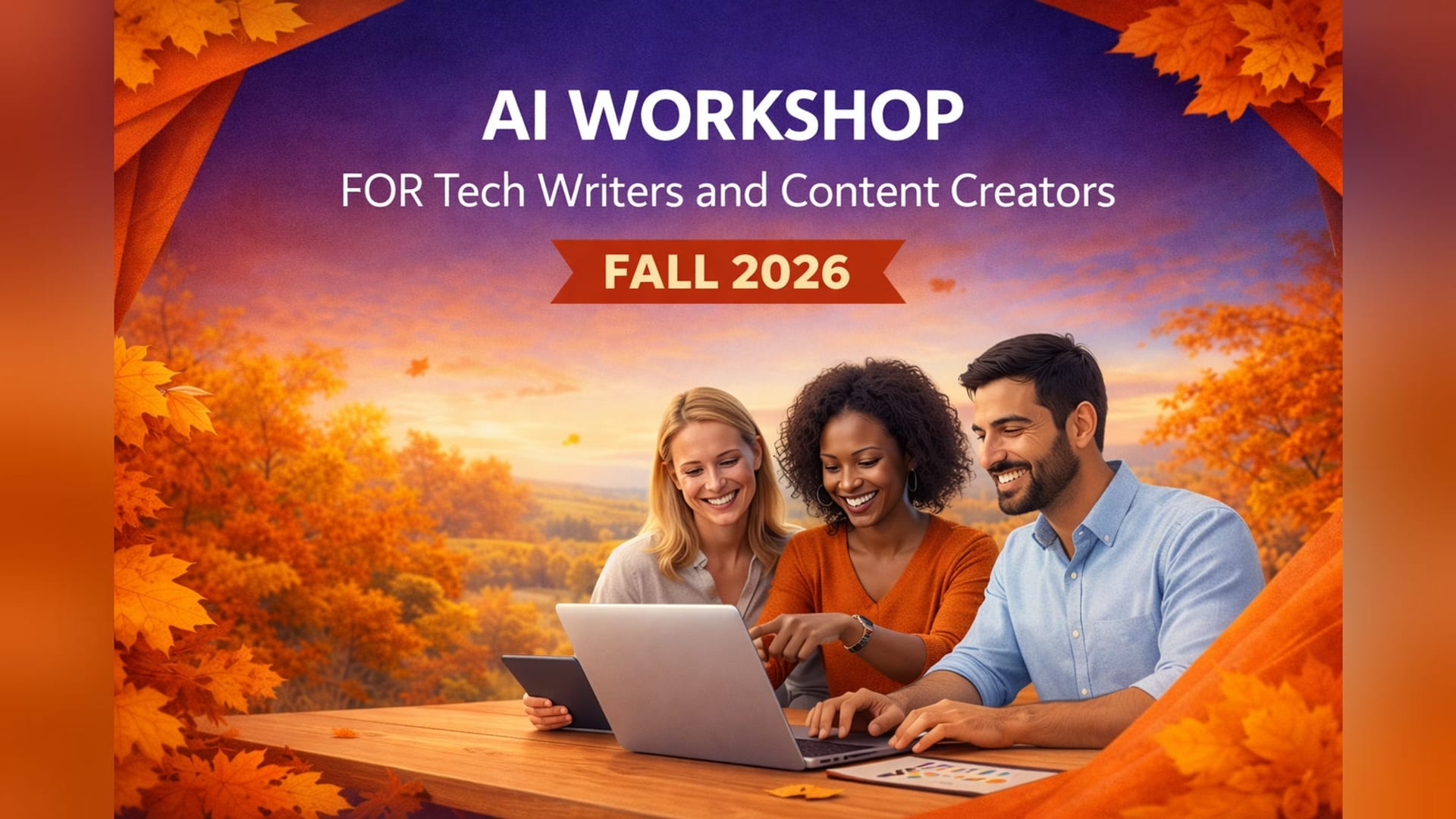AI Workshop for Tech Writers and Content Creators illustration