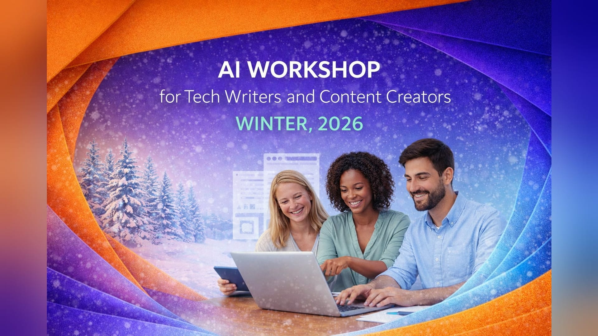 AI Workshop for Tech Writers and Content Creators illustration