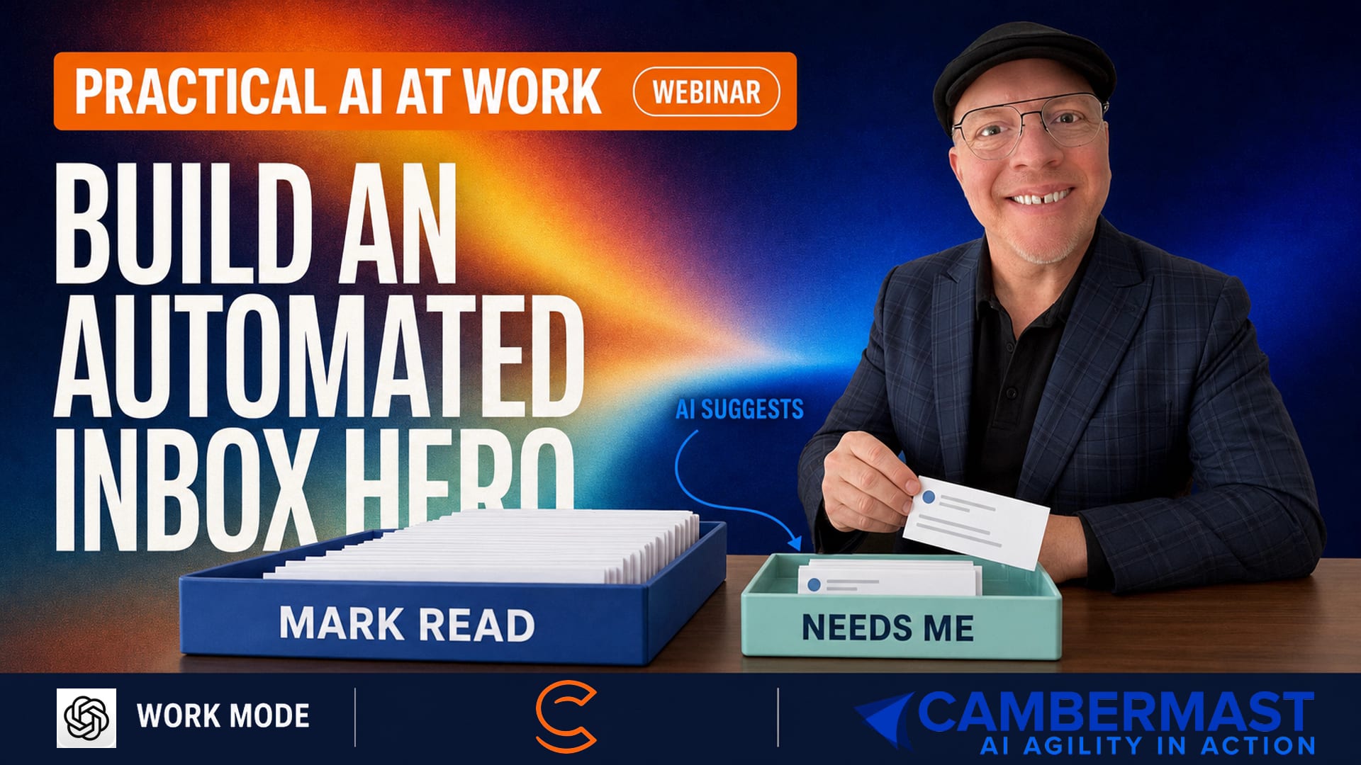 Practical AI at Work: Build an Automated Inbox Hero promotional artwork